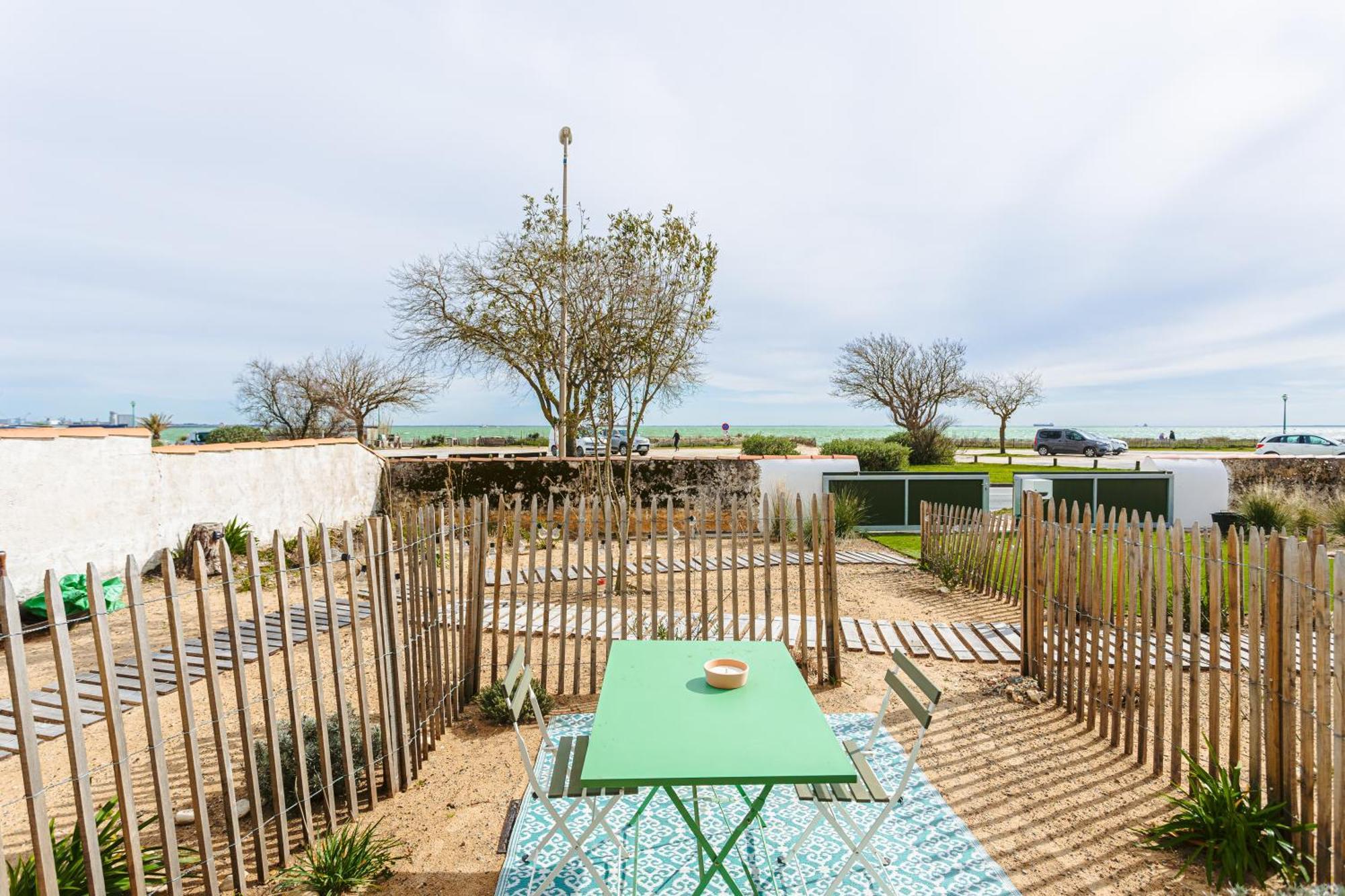 La Plage, T2 Vue Mer Rivedoux-Plage Kültér fotó